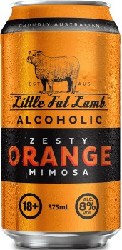 NEW+Little+Fat+Lamb+Zesty+Orange+Can+375mL