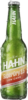 Hahn+SuperDry+Lager+3.5%25+Bottles+330mL