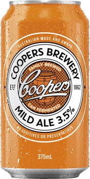 Coopers-Mild-Ale-35-Cans-375mL on sale
