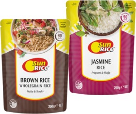 SunRice+Microwave+Rice+Pouch+250g+Selected+Varieties