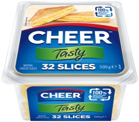 Cheer+Cheese+Slices+32+Pack+Selected+Varieties