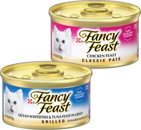 Purina+Fancy+Feast+Wet+Cat+Food+85g+Selected+Varieties