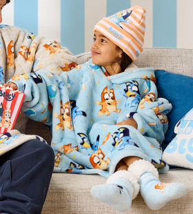 Bluey-Oversized-Kids-Hoodie on sale