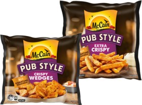 McCain-Pub-Style-Wedges-or-Fries-750g-Selected-Varieties on sale