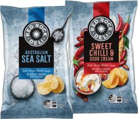 Red-Rock-Deli-Chips-150165g-Selected-Varieties on sale