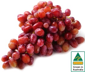 Australian-Red-Seedless-Grapes on sale