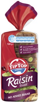 Tip-Top-Raisin-Toast-500575g-Selected-Varieties on sale
