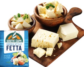 South+Cape+Greek+or+Danish+Style+Fetta+200g+Selected+Varieties
