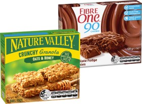 Nature+Valley+Crunchy+Oats+Bars+252g+or+Fibre+One+Brownies+120g+Selected+Varieties