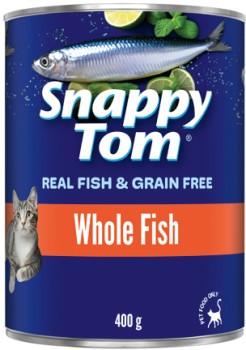 Snappy-Tom-Wet-Cat-Food-400g-Selected-Varieties on sale