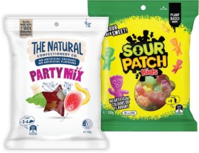 The+Natural+Confectionery+Co.+Bags+200%E2%80%91260g+or+Sour+Patch+Kids+190g+Selected+Varieties