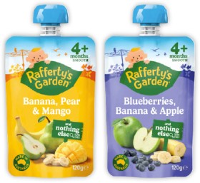 Raffertys-Garden-Baby-Food-120g-Selected-Varieties on sale
