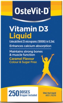 OsteVit-D+Vitamin+D3+Liquid+250+Doses