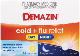 Demazin+Cold%2BFlu+Relief+Day+%2B+Night+24+Tablets