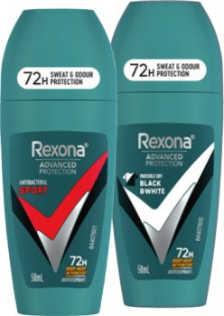 Rexona-Advanced-Protection-Antiperspirant-RollOn-50mL-Selected-Varieties on sale
