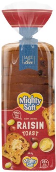 Mighty+Soft+Raisin+Toast+600g