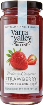 Yarra+Valley+Jam+300g+Selected+Varieties