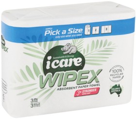 Icare+Wipex+Pick+a+Size+Paper+Towel+3+Pack