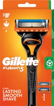 Gillette+Fusion5+Razor+Handle+%2B+2+Cartridge