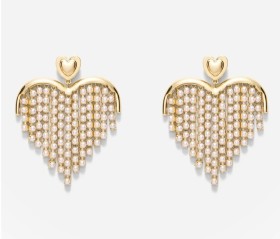 Mimco+Enticing+Heart+Earrings