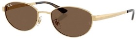 Ray-Ban-Metal-Sunglasses-Gold on sale