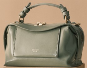 Oroton+Mica+Mini+Bowler+Crackle