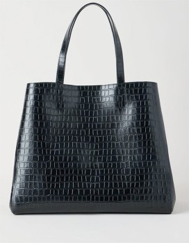 Basque-Felicity-Croc-Leather-Tote-Bag on sale