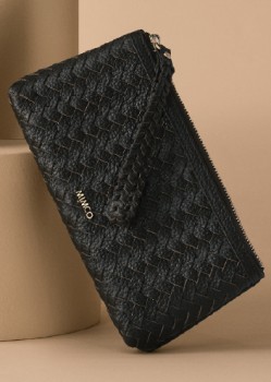 Mimco-Luna-Pouch-Black on sale
