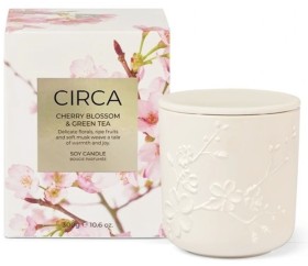 Circa-Cherry-Blossom-Green-Tea-Soy-Candle-300g on sale