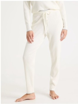 Chloe+%26amp%3B+Lola+Premium+Knit+Tipped+Slim+Pant+-+Ivory