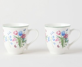 Heritage-Tulips-Mug-Set-of-2 on sale