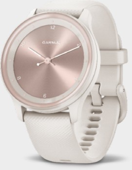 Garmin+Vivomove+Sport+Hybrid+Smartwatch+-+Ivory