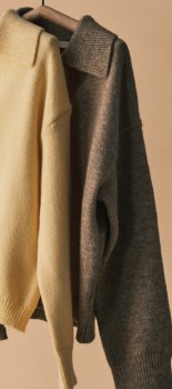 Vacation+Club+Collared+Knit+Jumper+-+Brown