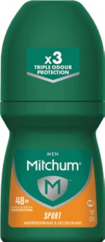 Mitchum-Men-Antiperspirant-Deodorant-Sport-Roll-On-50ml on sale
