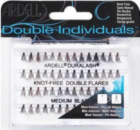 Ardell-Lash-Individual-Double-Knot-Free-Medium-Black on sale