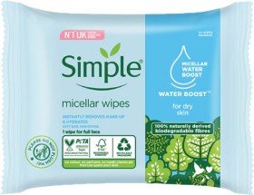 Simple-Micellar-Face-Wipes-20-Pack on sale