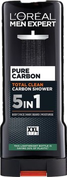 LOral-Men-Expert-Pure-Carbon-Total-Clean-Shower-Gel-400mL on sale