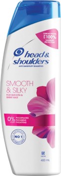 Head-Shoulders-Smooth-Silky-Shampoo-400mL on sale