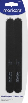 Manicare-Nail-Shapers-MediumFine-175mm-2-Pack on sale