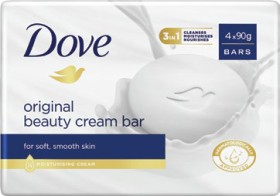 Dove-Original-Beauty-Cream-Bar-4x90g on sale