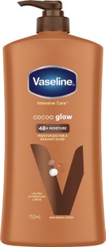 Vaseline-Cocoa-Glow-Lotion-750mL on sale