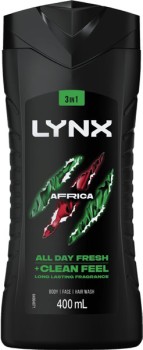 Lynx-3in1-Africa-Body-Wash-400mL on sale