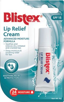 Blistex-Lip-Relief-Cream-Tube-SPF15-6g on sale