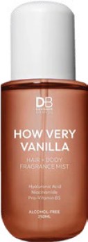 Designer-Brands-Hair-Body-Mist-How-Very-Vanilla-250mL on sale