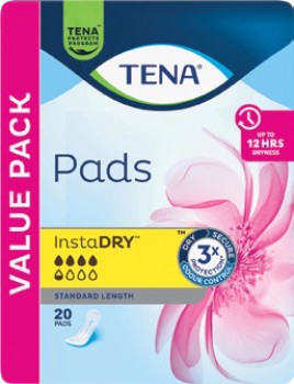 Tena+Pads+InstaDRY+Standard+Length+20+Pack