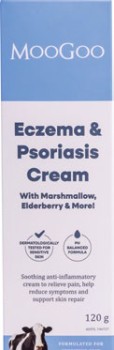 MooGoo-Eczema-Psoriasis-Marshmallow-Cream-120g on sale