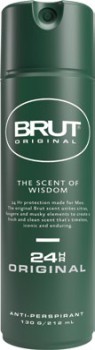 Brut-24Hr-Original-Antiperspirant-Deodorant-130g on sale