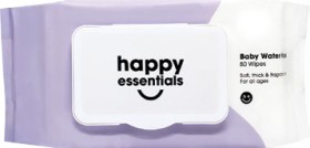 Happy+Essentials+Baby+Water+Wipes+80+Pack