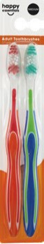 Happy-Essentials-Toothbrush-2-Pack-RedGreen on sale