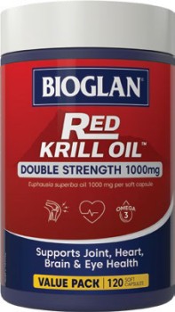 Bioglan-Red-Krill-Oil-Double-Strength-1000mg-120-Capsules on sale